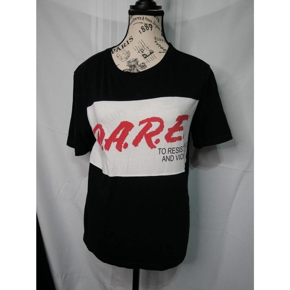 Shirt From the 1980'S‎ Kids DARE TO KEEP KIDS OFF DRUGS RETRO TEE SHIRT
